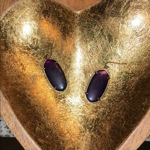 Purple Kendra Scott Earring